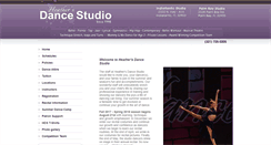 Desktop Screenshot of heathersdancestudio.com